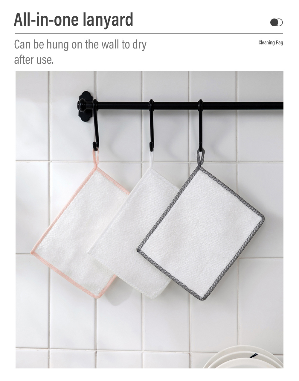 Bamboo Fiber Cleaning Rag Multi-purpose Oil-7